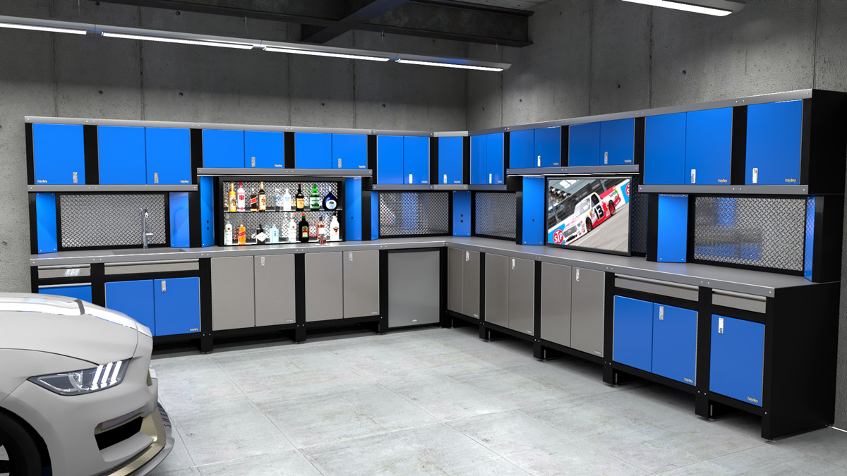 Metal Garage Cabinets Palm Springs CA | Hayley Garage Cabinets